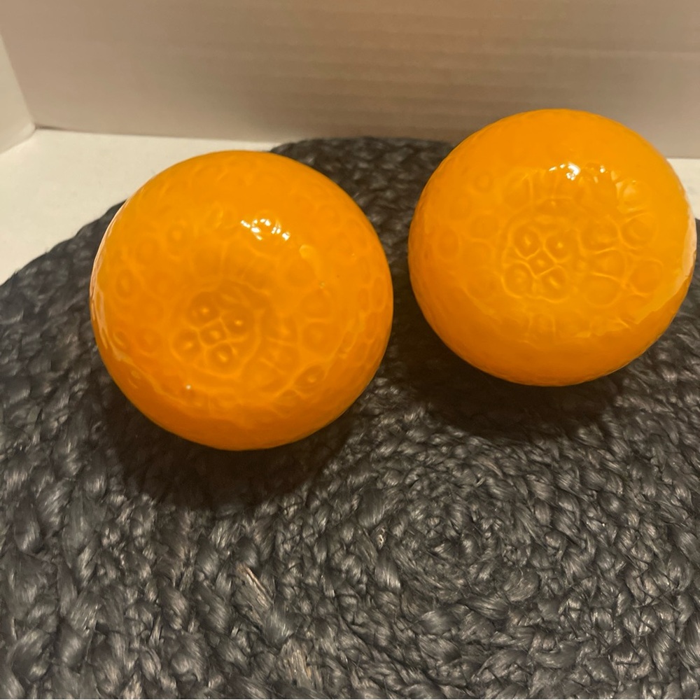 Glass blown oranges Murano style - Orange Color - Picture 7 of 8